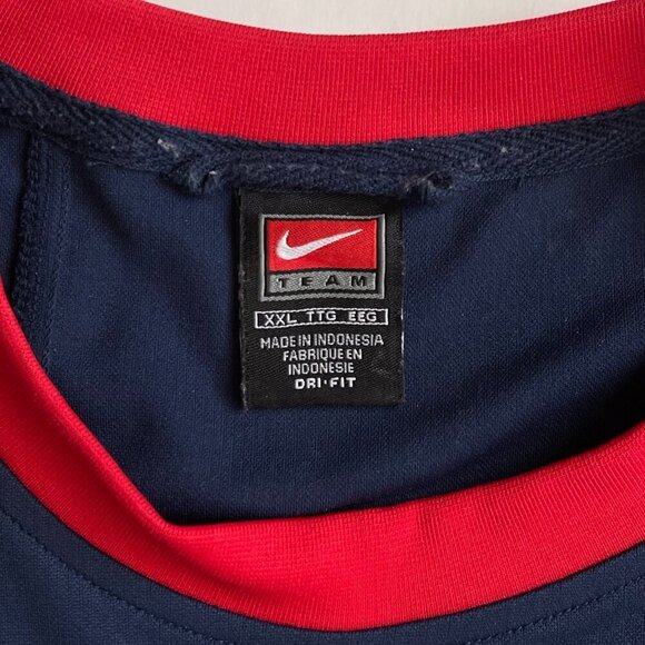 Nike Dri-Fit Elite AZ Wildcats Blue and Red Pullover Sweatshirt Size XXL - Picture 7 of 11